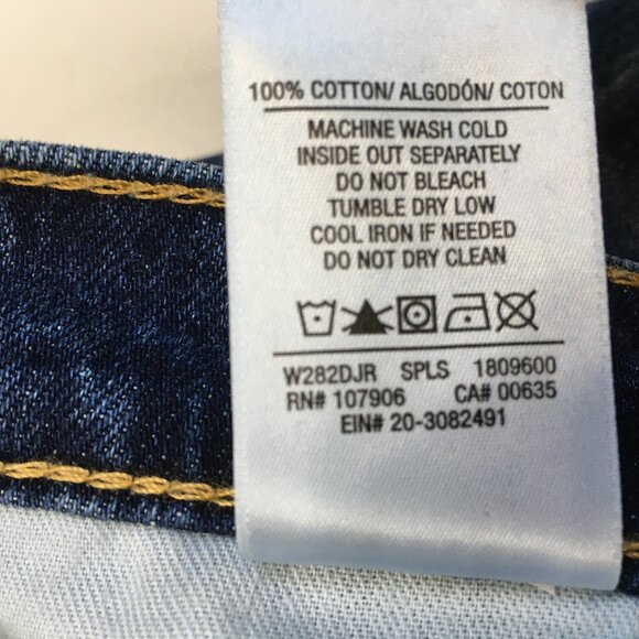 NWT HUDSON Med/Dark Wash JESSI Relaxed Cropped Boyfriend 5 Pocket Jeans - Picture 4 of 13